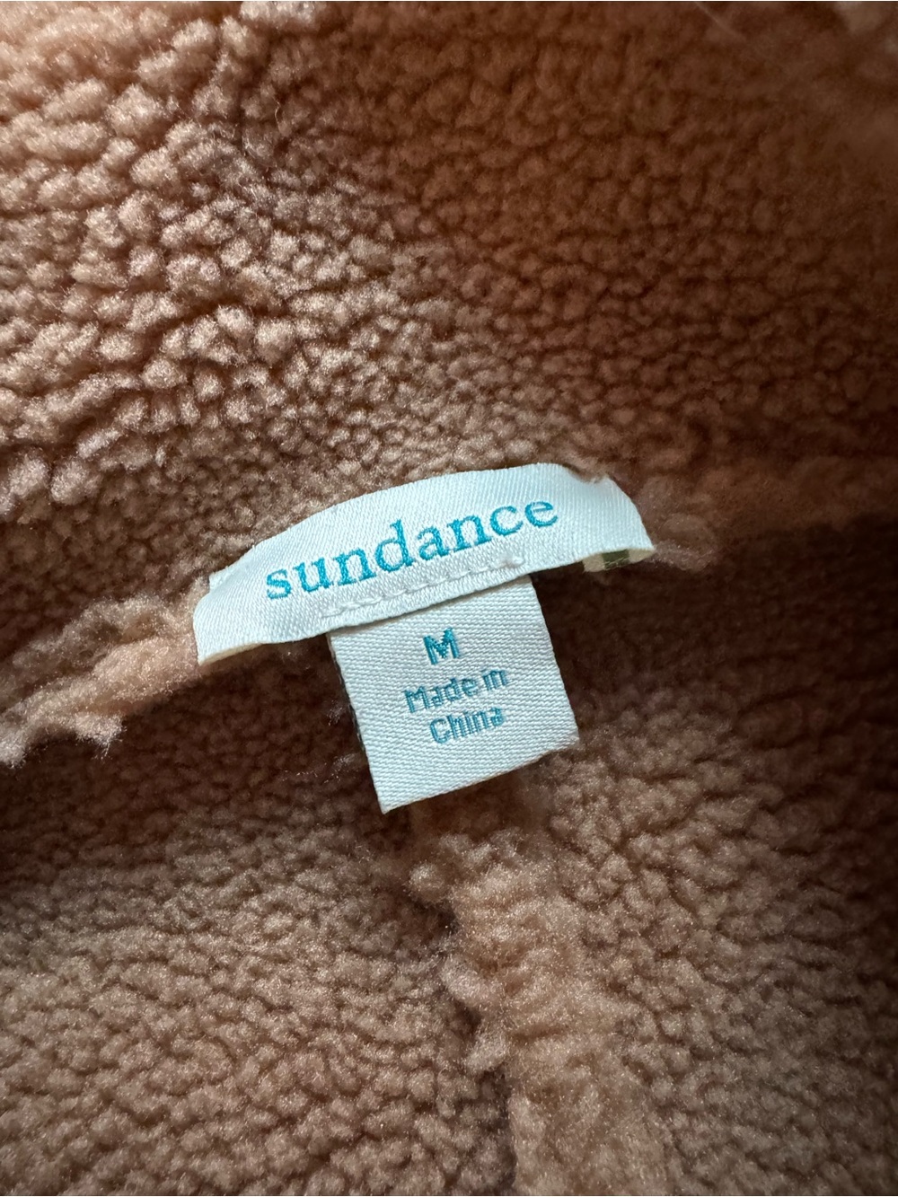 SUNDANCE Moss Ridge Coat in Teddy Brown M - Picture 11 of 14